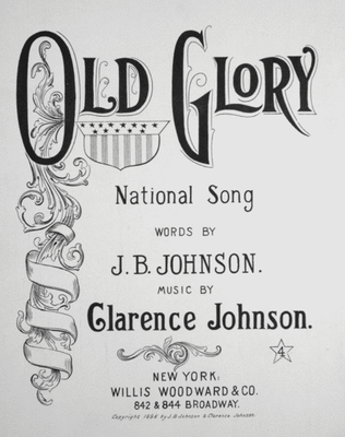 Book cover for Old Glory. National Song