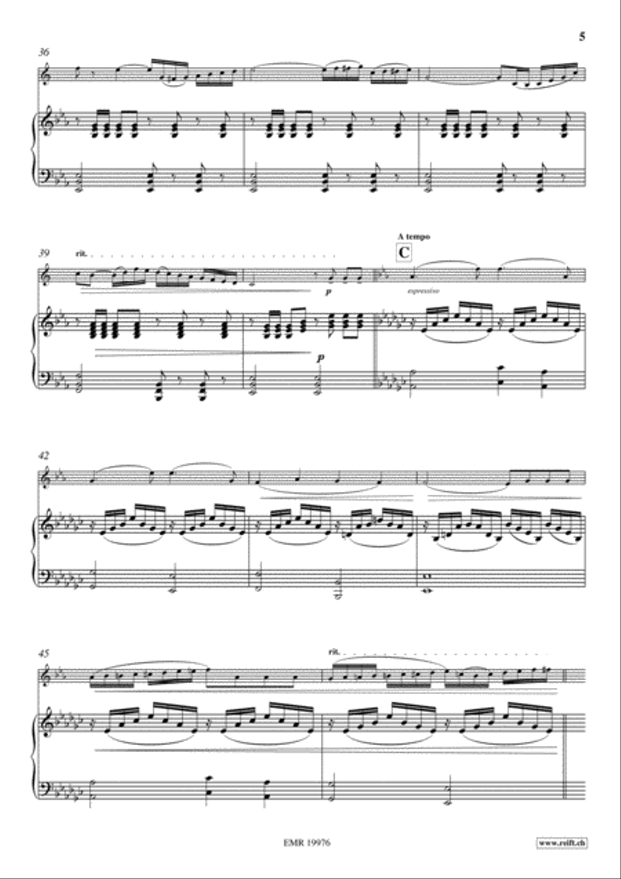 Fantaisie Brillante Fantaisie Brillante Voice Solo scores gallery preview page 5