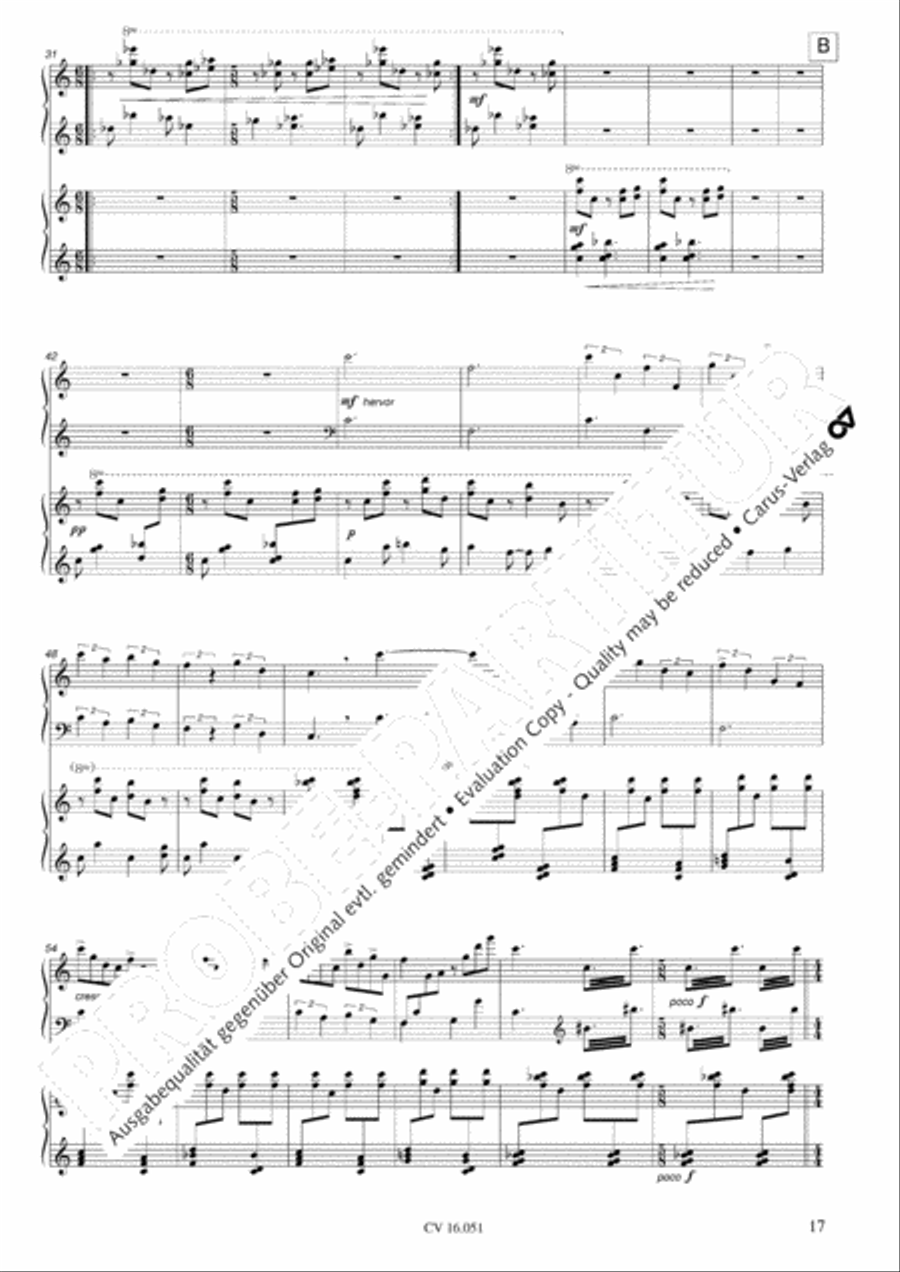 Dances and movements Clarinet scores gallery preview page 20