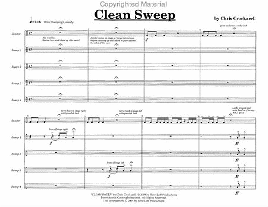 Clean Sweep Clean Sweep Percussion Ensemble scores gallery preview page 4