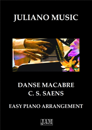 Book cover for THEME FROM DANSE MACABRE (EASY PIANO VERSION) - C. S. SAENS