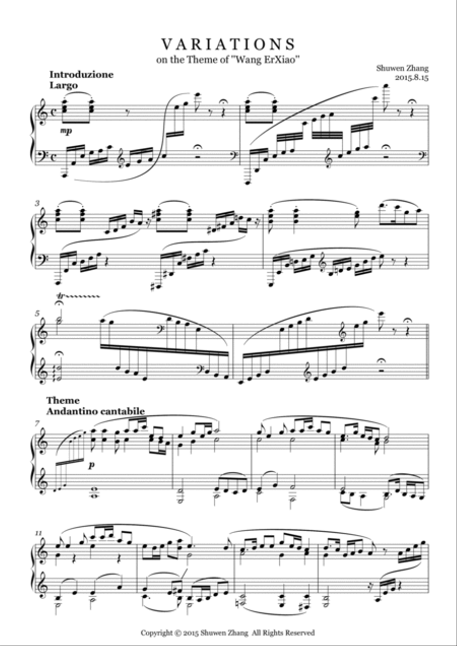Variations on the Theme of 