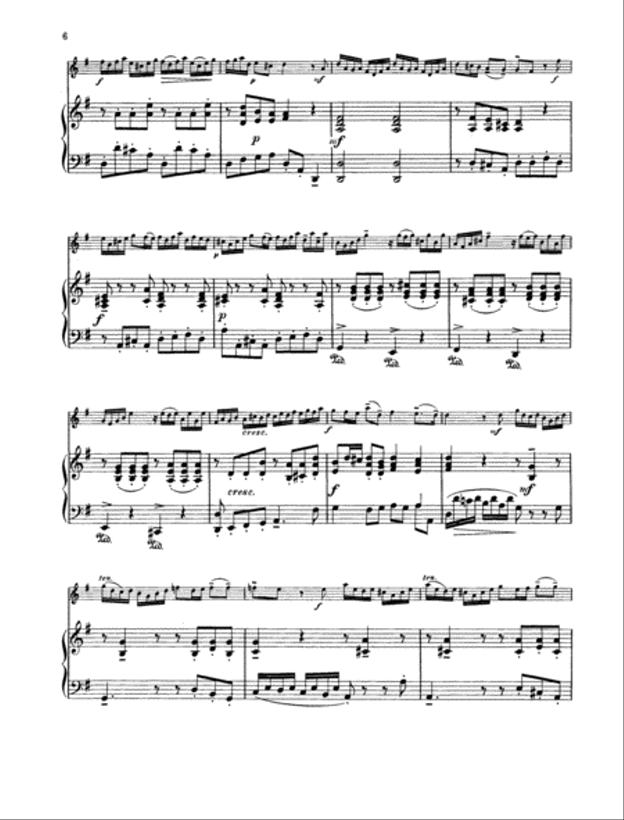 Allegro Violin Solo scores gallery preview page 5