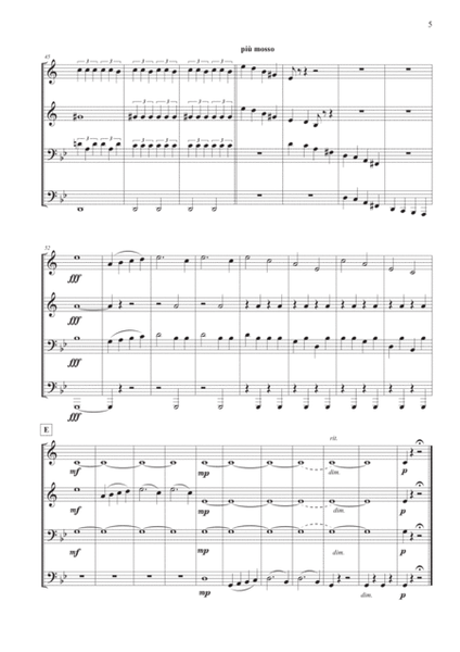 Swan Lake Suite for Brass Quartet - Part 1 image number null
