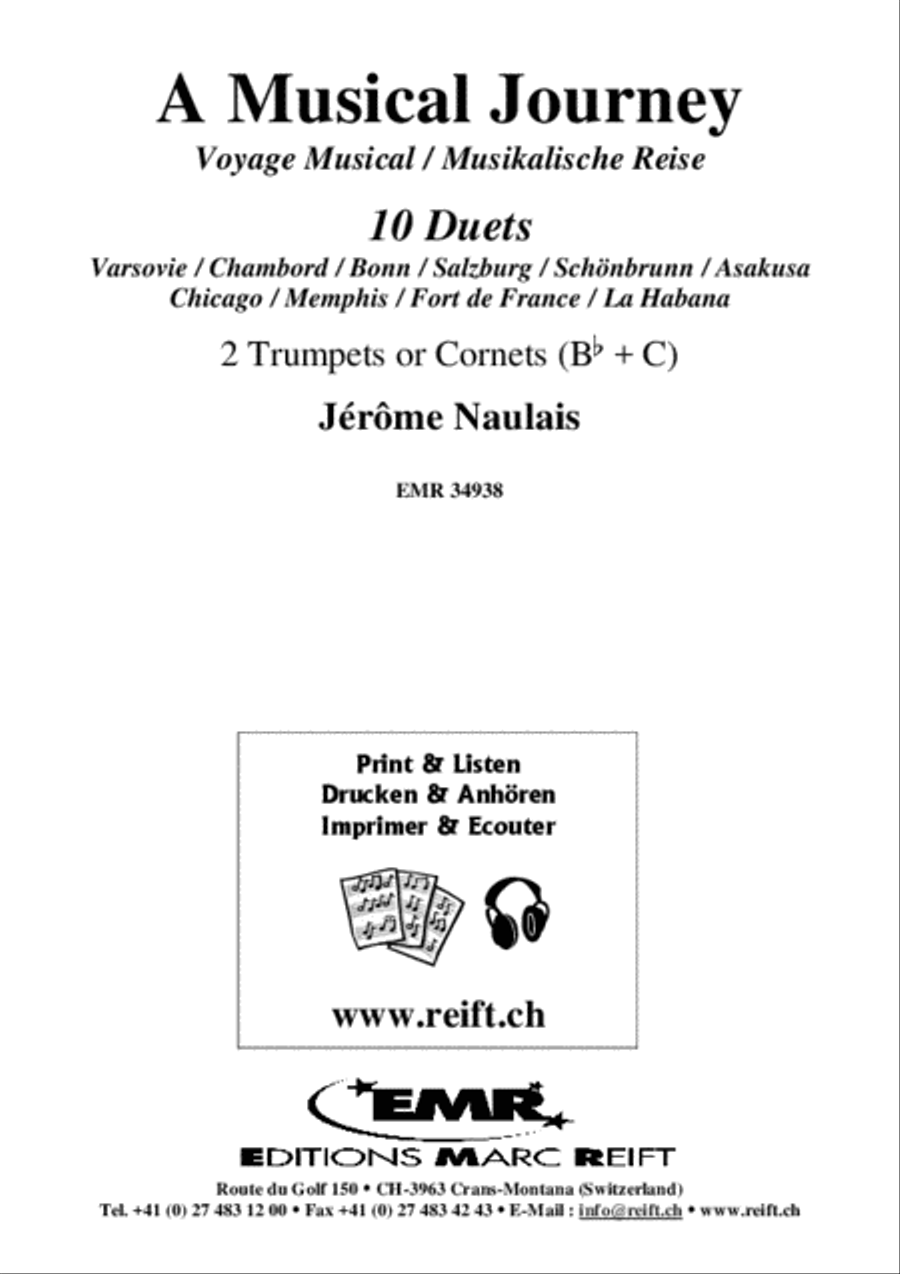 A Musical Journey Trumpet Duet scores gallery preview page 2