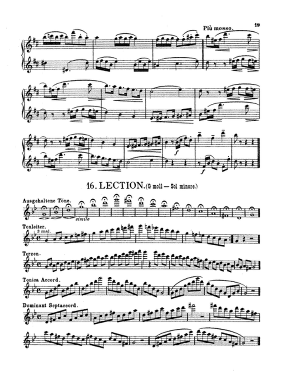 Köhler: Twenty Easy Melodic Progressive Exercises, Op. 93 (Volume II, Nos. 11-20)