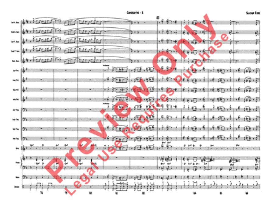 Sleigh Ride Jazz Ensemble scores gallery preview page 10