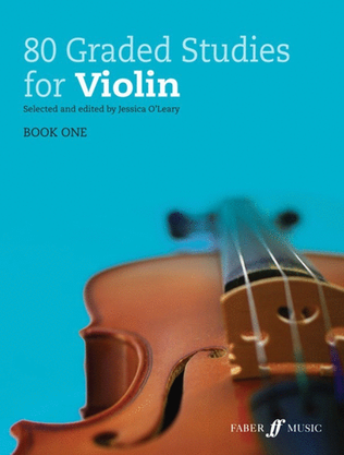 Book cover for 80 Graded Studies For Violin Book 1