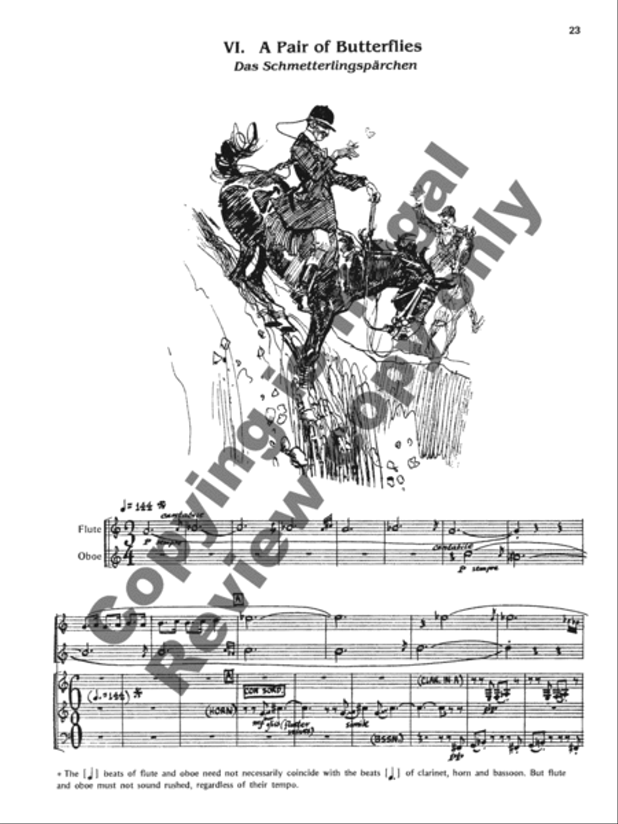 Skizzen (Score) Skizzen (Score) Woodwind Quintet scores gallery preview page 8