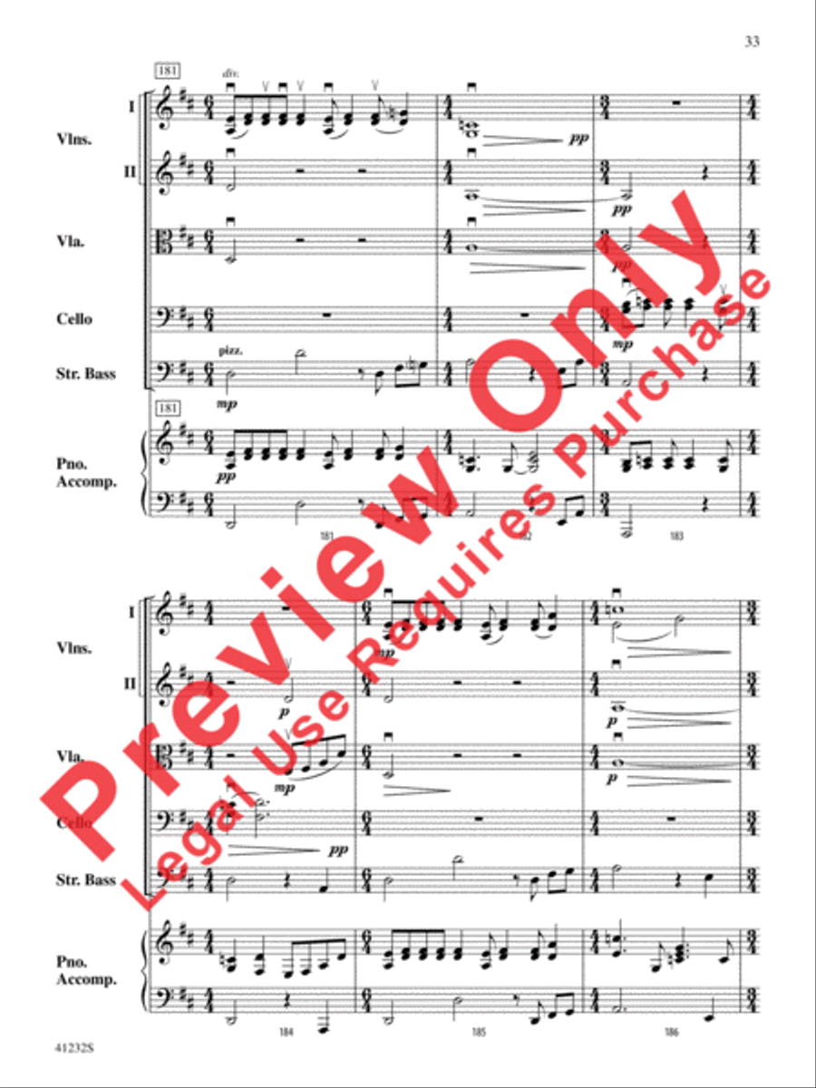 Pippin String Orchestra scores gallery preview page 34