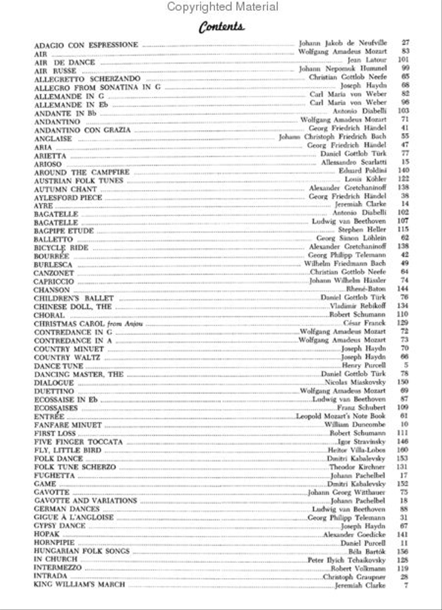More Easy Classics to Moderns Piano Solo scores gallery preview page 2