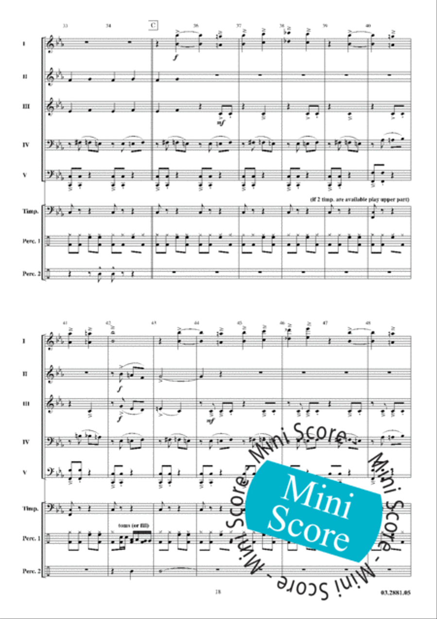 The Basic Elements Concert Band scores gallery preview page 24