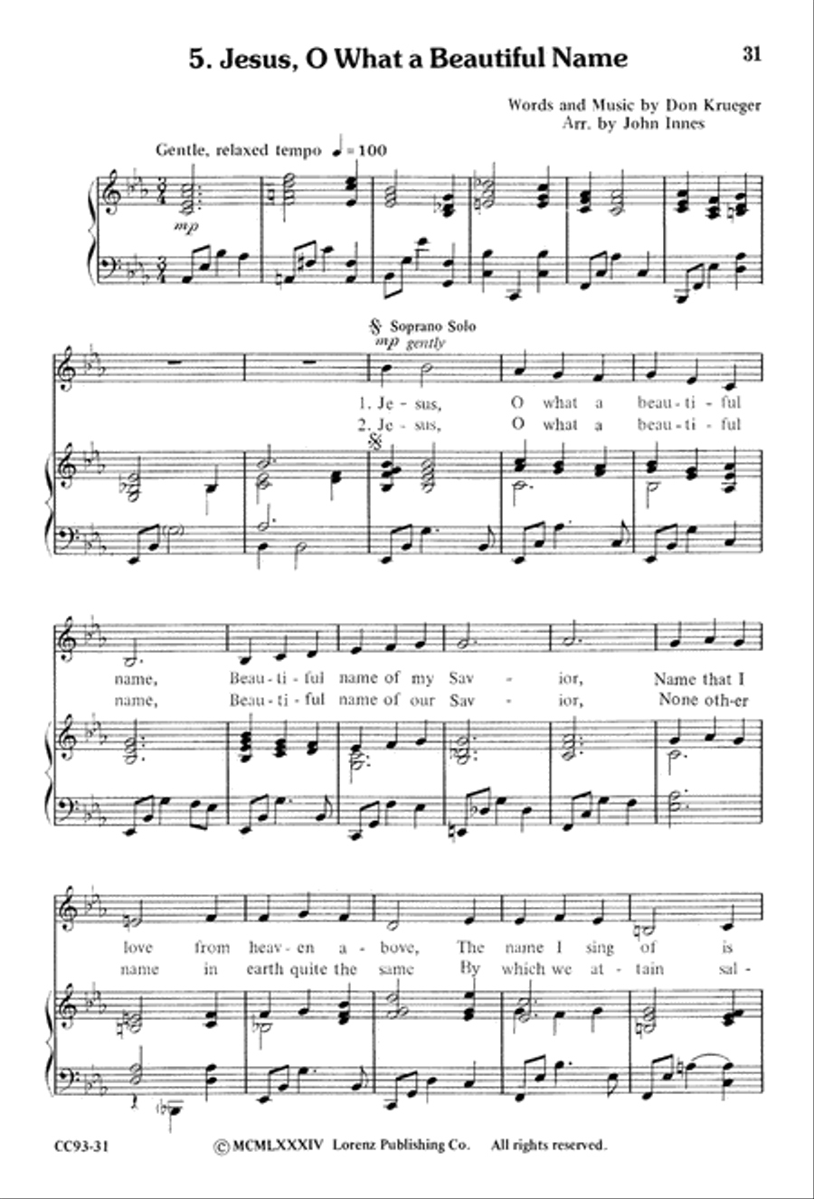 Jesus Is Born Jesus Is Born 4-Part scores gallery preview page 33