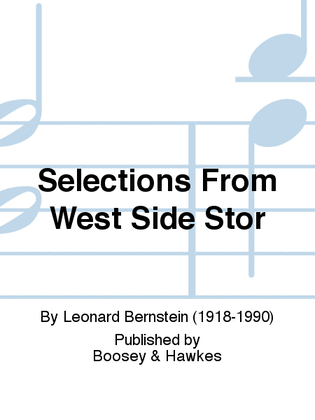 Book cover for Selections From West Side Stor