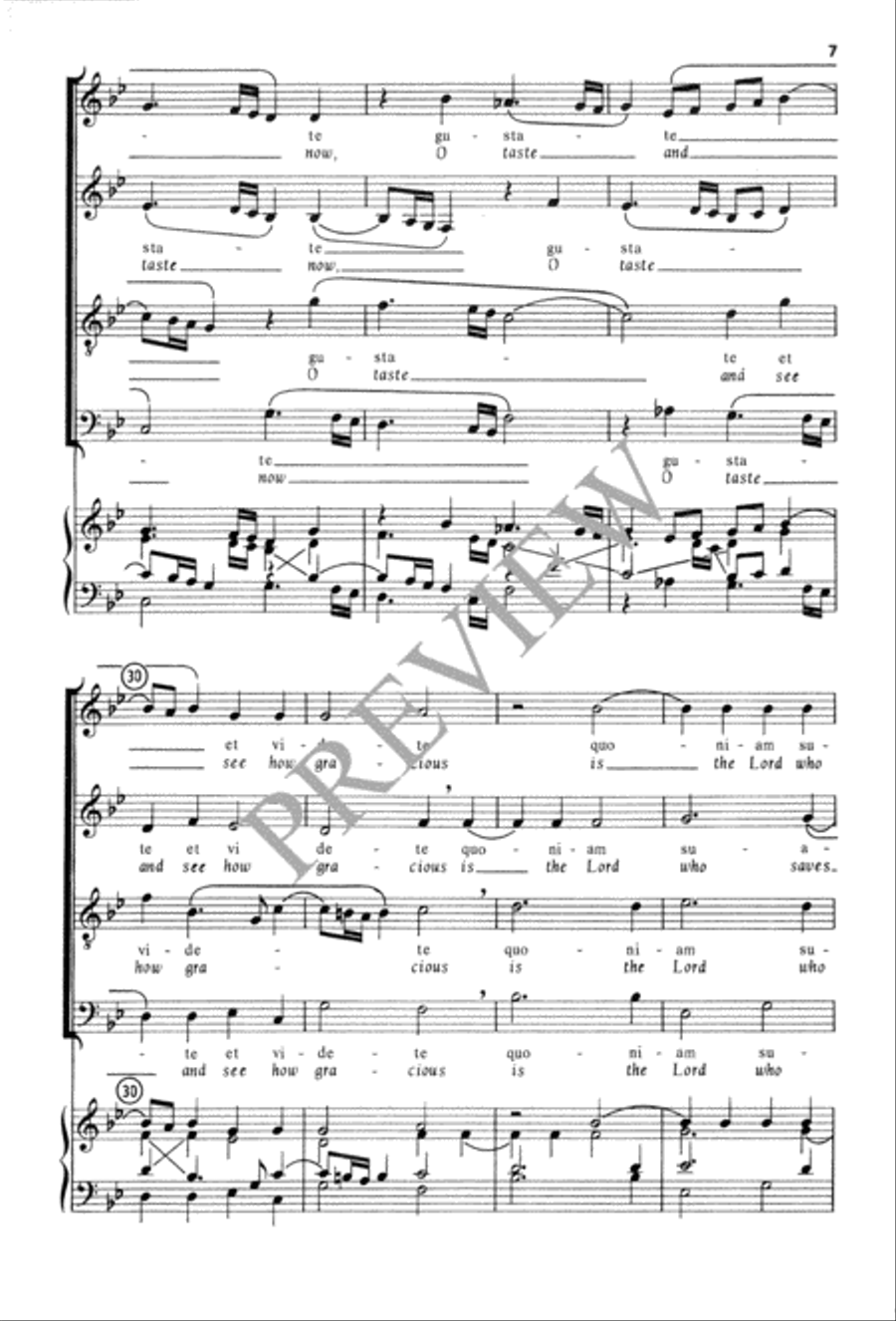 Immittet angelus 4-Part scores gallery preview page 8