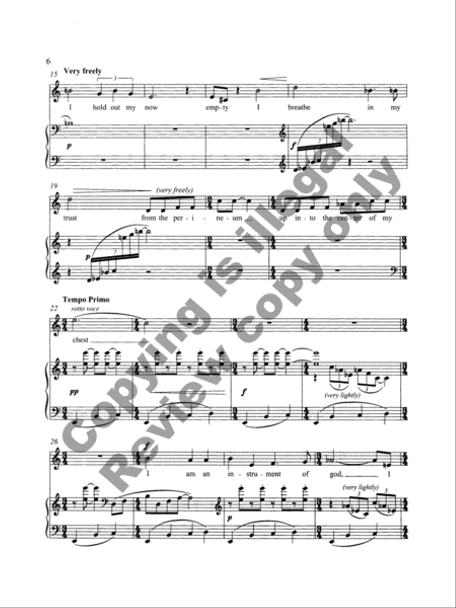 Perineo Medium Voice scores gallery preview page 5