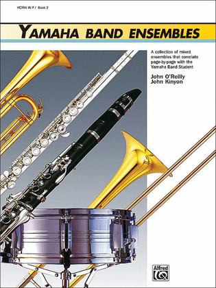Book cover for Yamaha Band Ensembles, Book 2