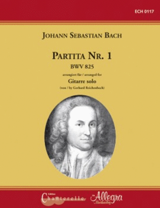 Book cover for Partita No. 1 BWV 825