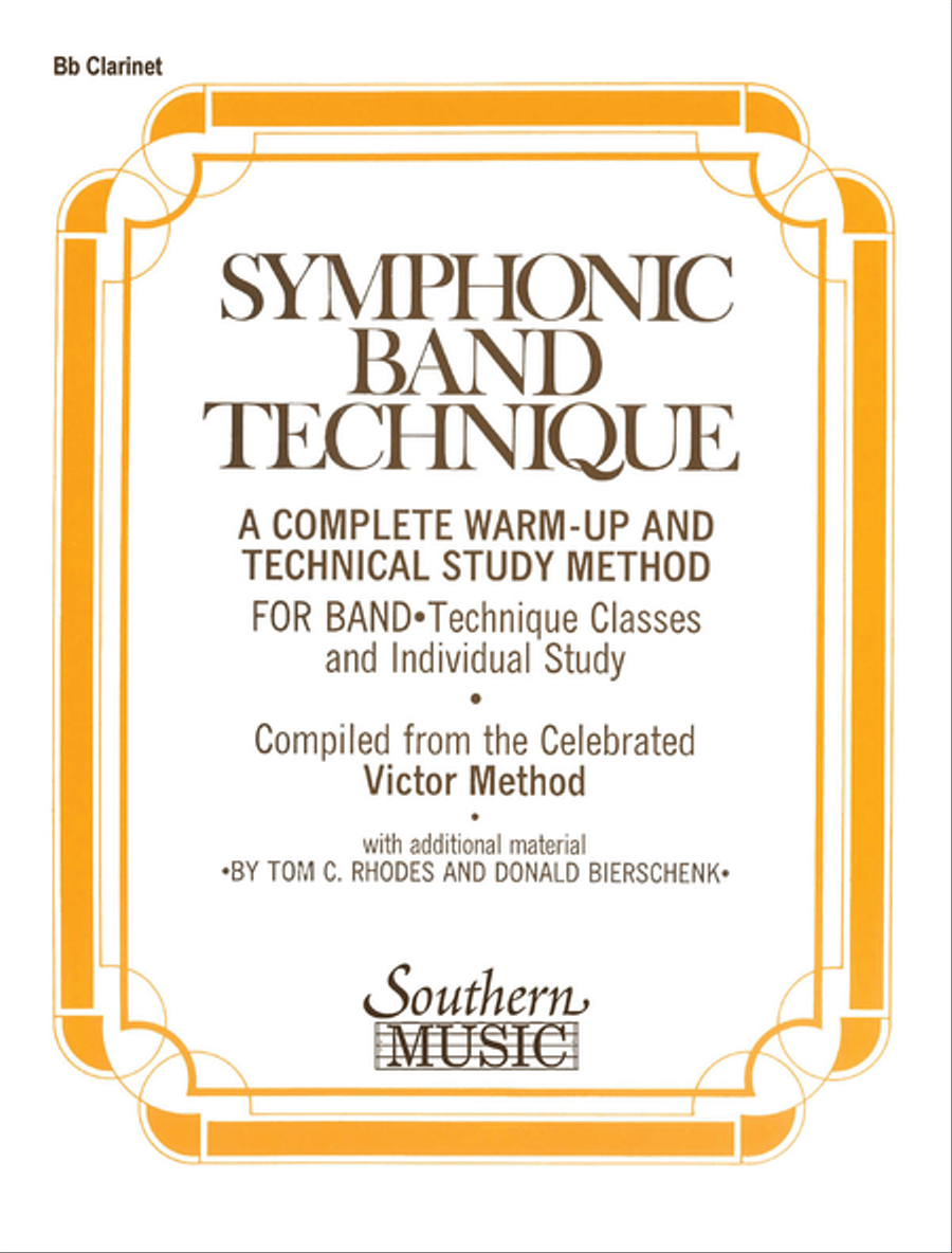 Symphonic Band Technique (A Complete Warm-Up and Technical Study Method for Band)