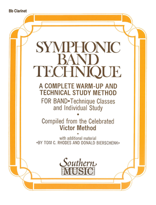Book cover for Symphonic Band Technique (S.B.T.)