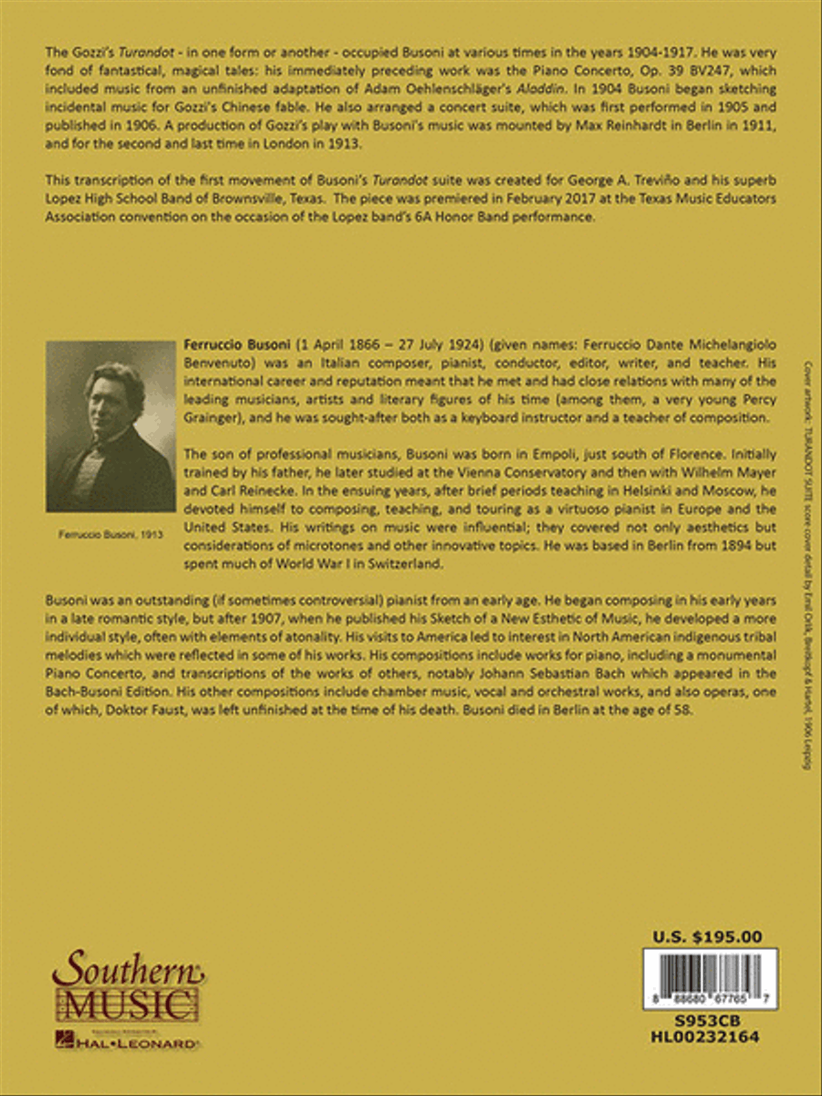 Turandot Concert Band scores gallery preview page 5