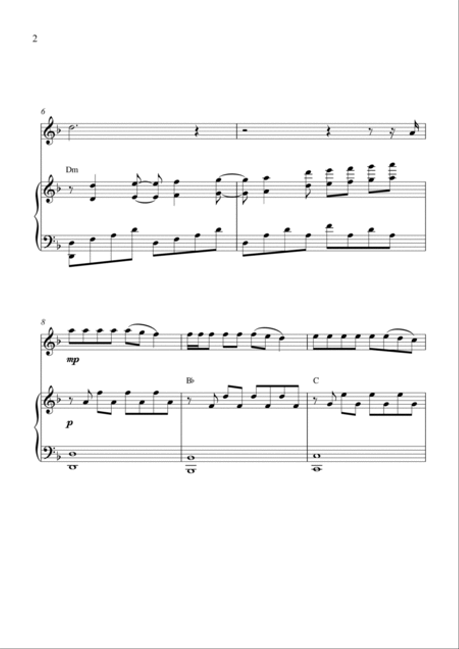 Anak Flute Solo scores gallery preview page 2