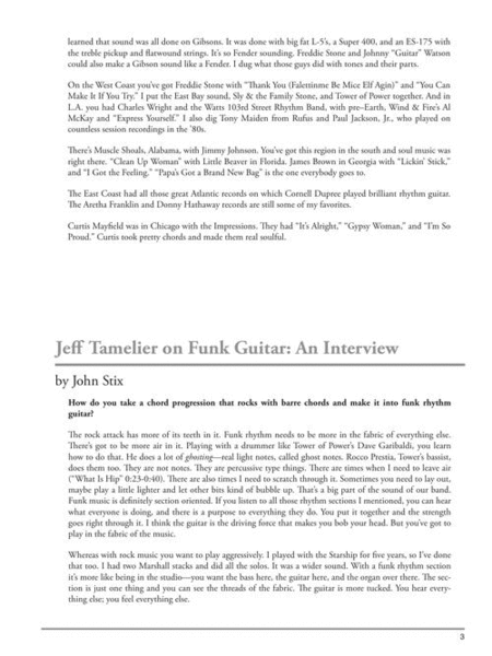 Learn Funk Guitar with Tower of Power's Jeff Tamelier