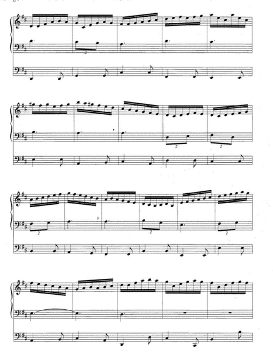 Partita on With High Delight Let Us Unite Organ scores gallery preview page 3