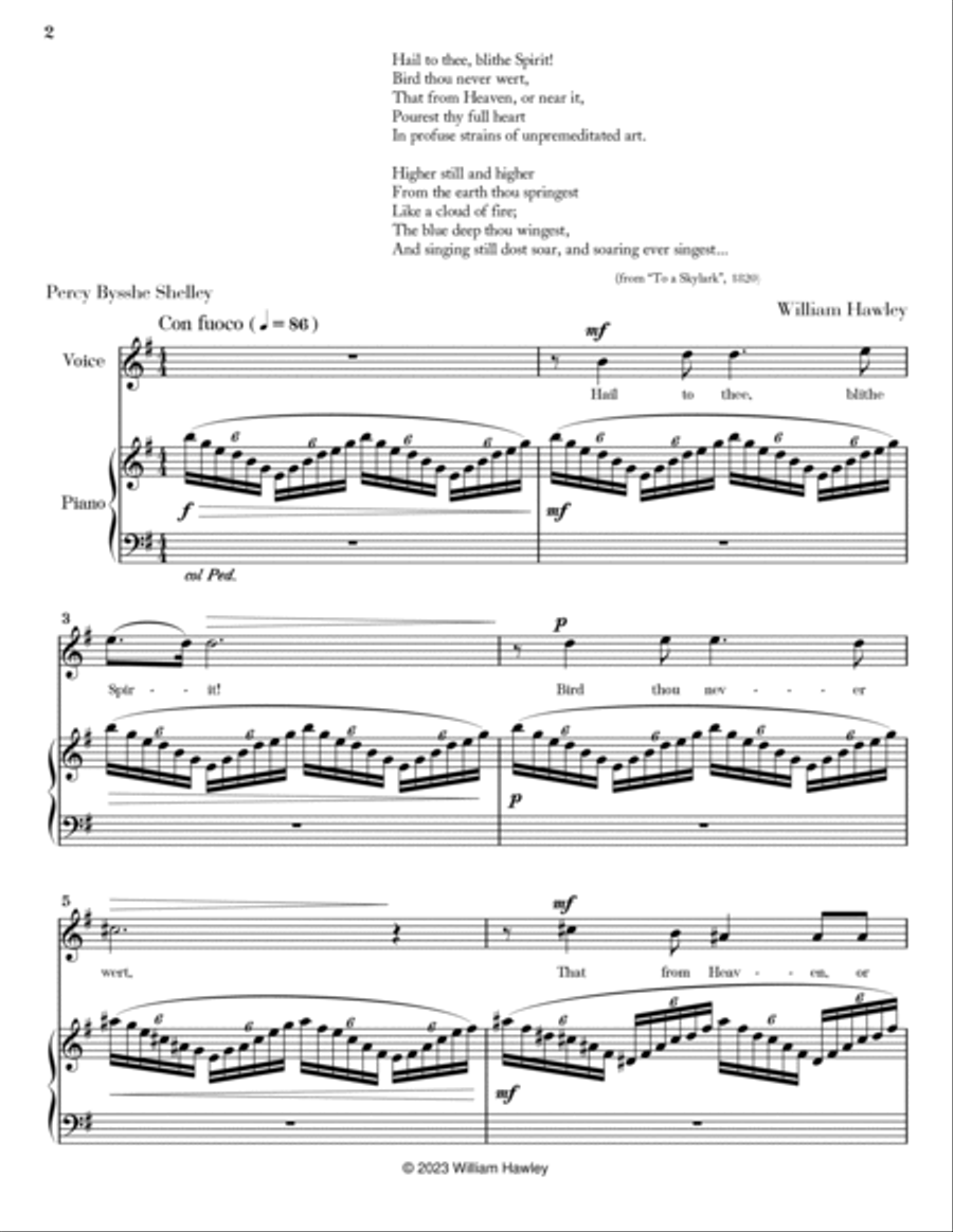 Blithe Spirit Voice scores gallery preview page 2
