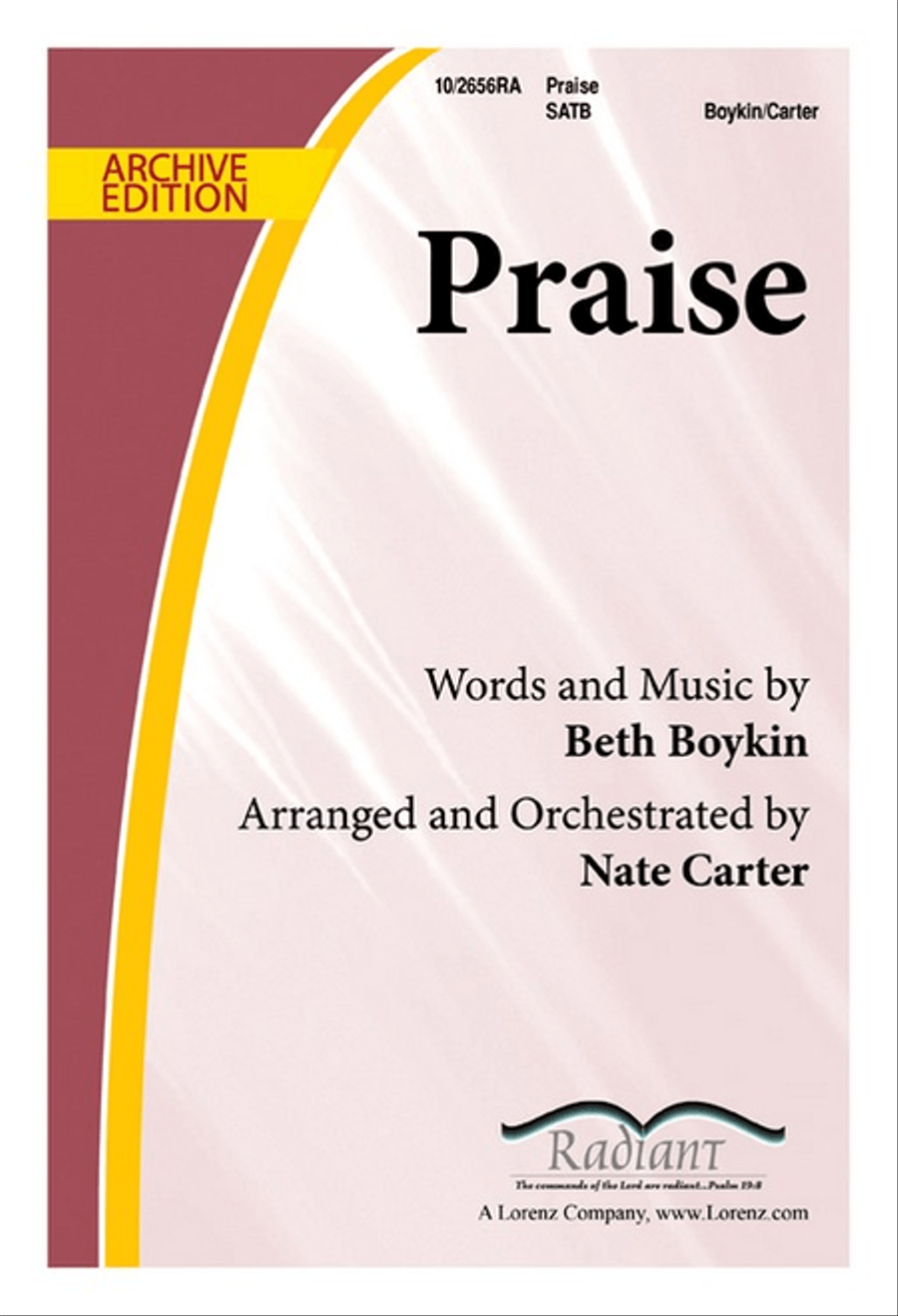 Praise 4-Part scores gallery preview page 1