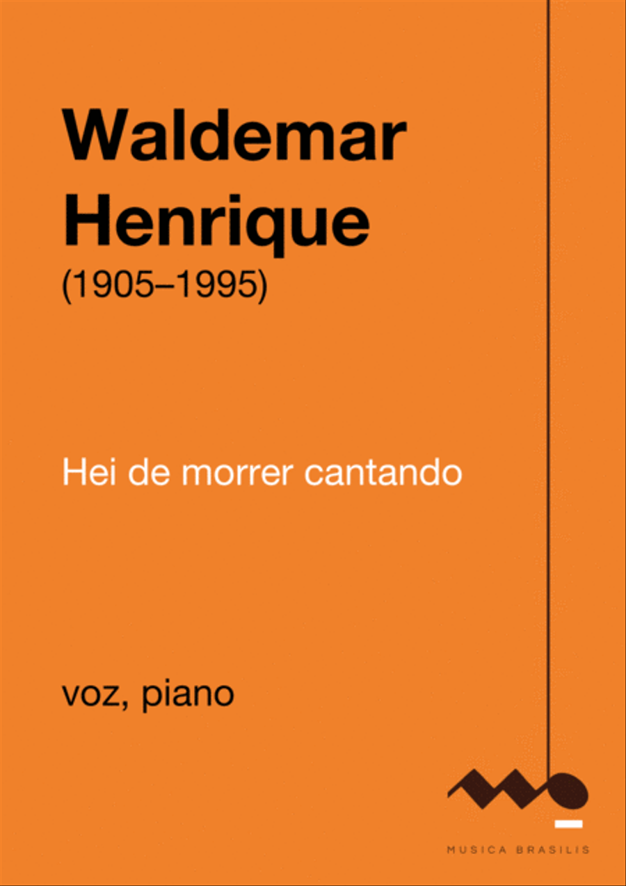 Hei de morrer cantando Voice scores gallery preview page 1