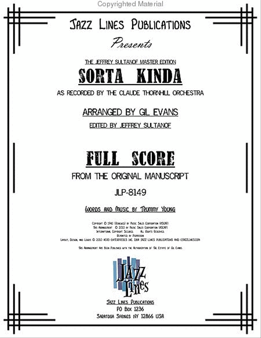Sorta Kinda Big Band scores gallery preview page 2