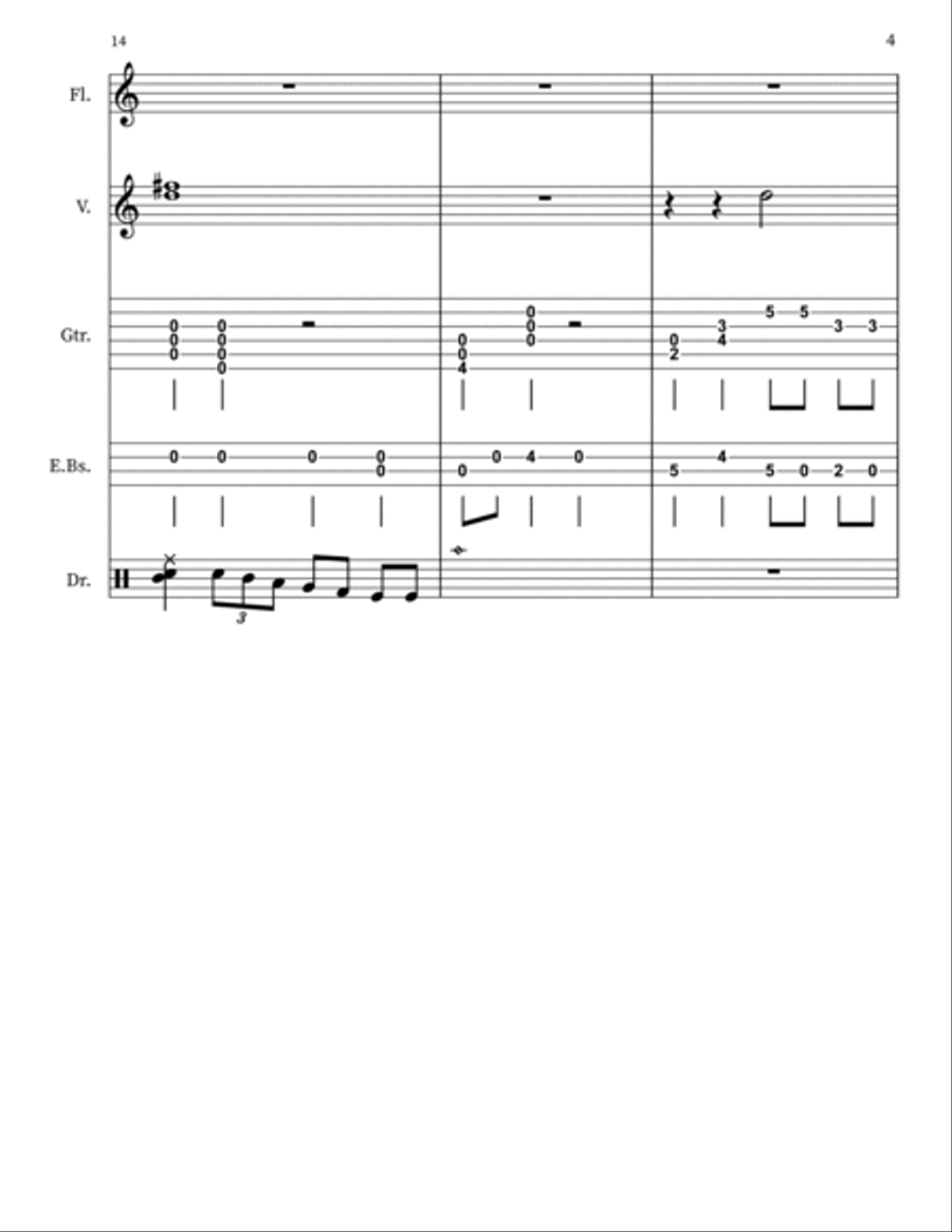 In Heaven In Heaven Small Ensemble scores gallery preview page 4