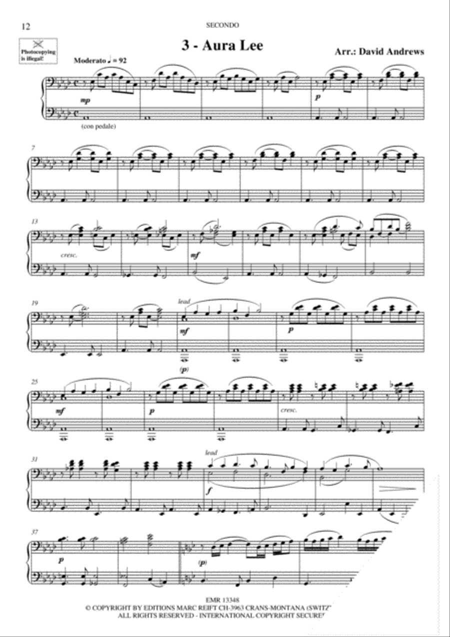 Piano Duets Greatest Hits Volume 3 - Medium Piano Duet scores gallery preview page 5