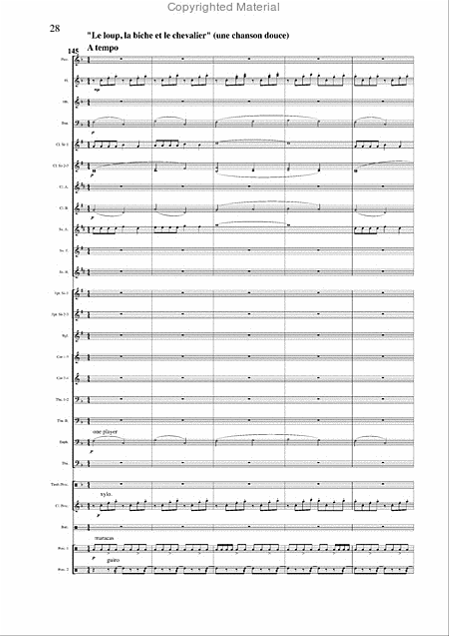 Salvador Medley Salvador Medley Concert Band scores gallery preview page 17