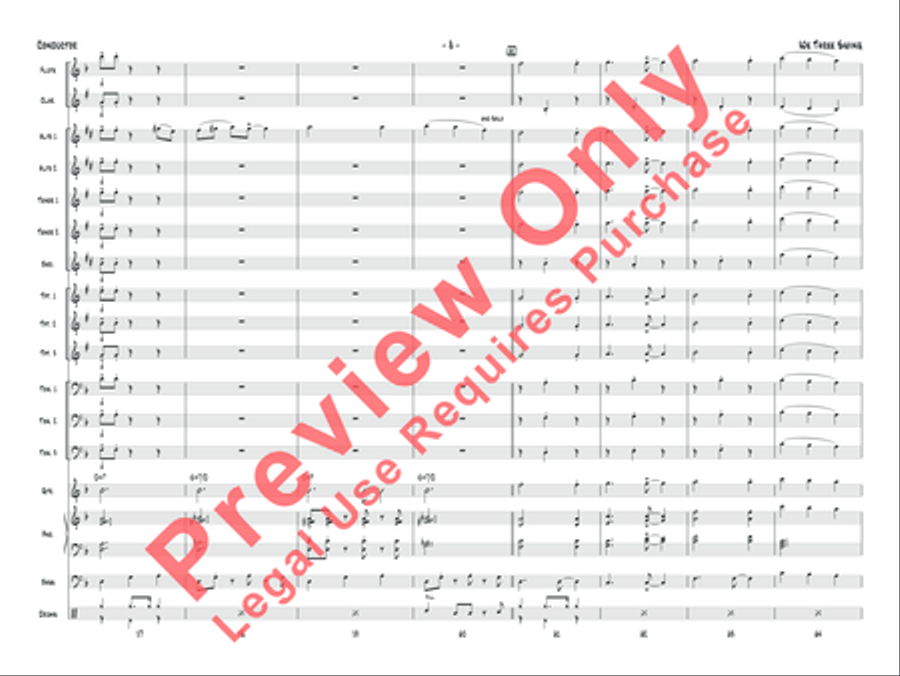 We Three Swing We Three Swing Jazz Ensemble scores gallery preview page 9
