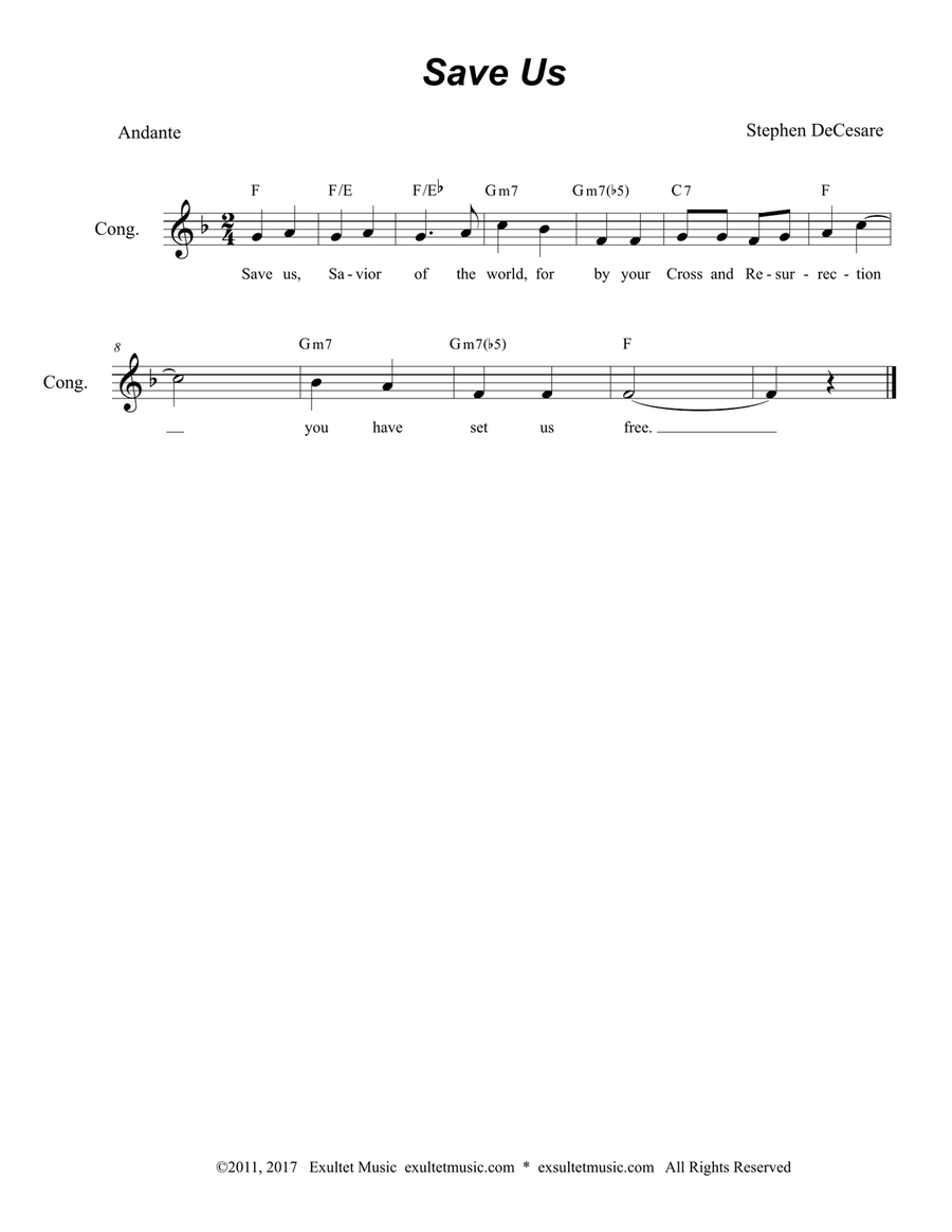 Mass For A Deceased Loved One (Lead Sheet Edition) Unison Choir scores gallery preview page 6