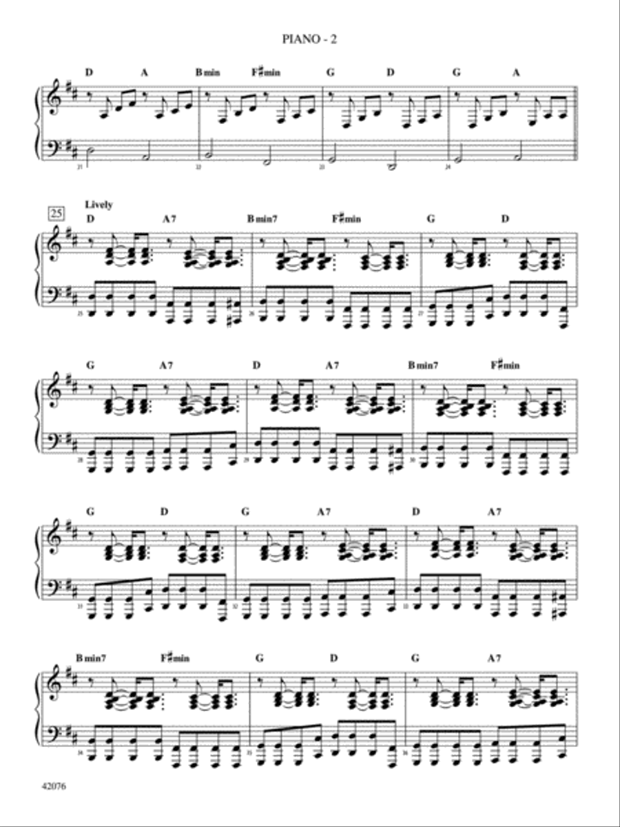 Celtic Canon: Piano Accompaniment Orchestra scores gallery preview page 2