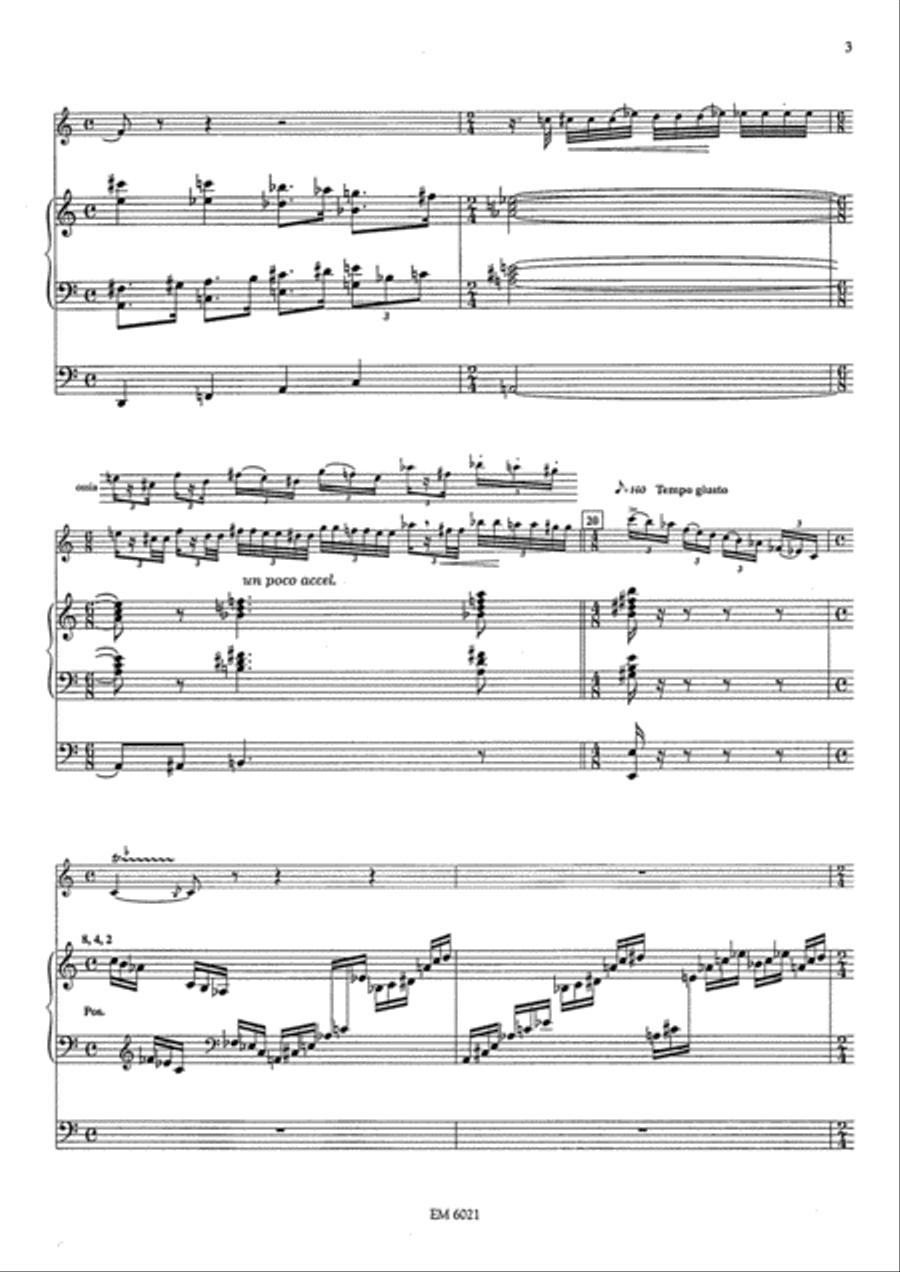 The Jericho Wall for Trumpet and Organ Trumpet scores gallery preview page 4