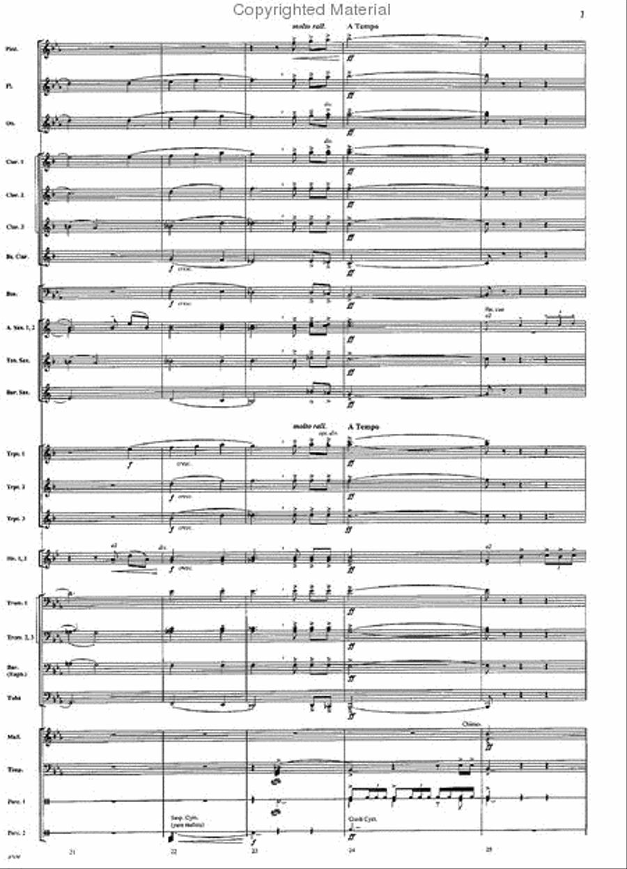 A Vision of Majesty Concert Band scores gallery preview page 6