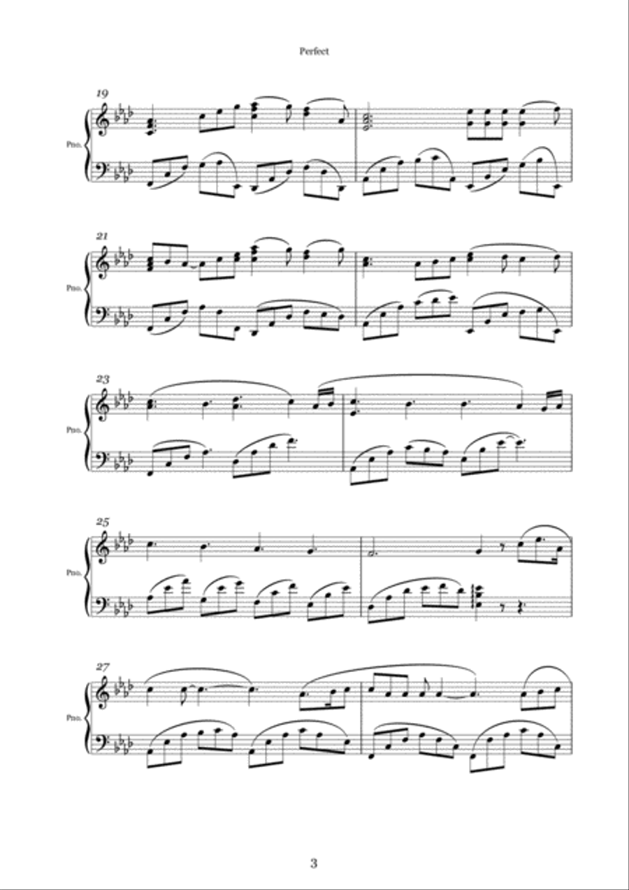 Perfect Piano Solo scores gallery preview page 3