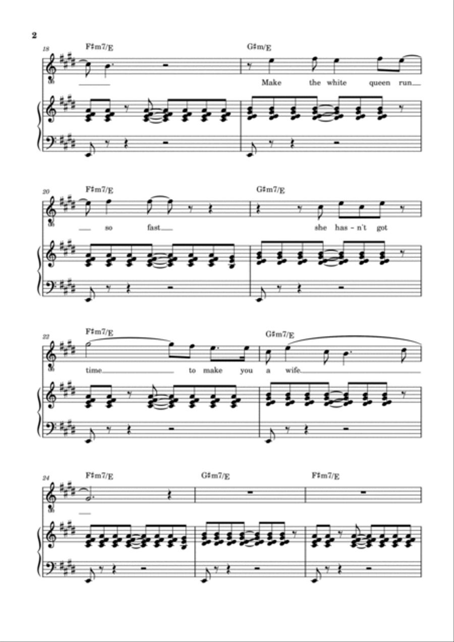 I've Seen All Good People Piano, Vocal, Guitar scores gallery preview page 3