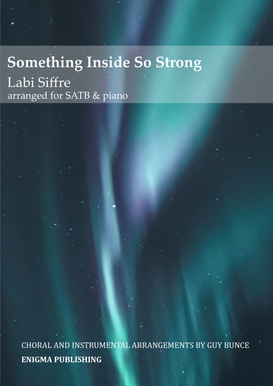 (something Inside) So Strong 4-Part scores gallery preview page 1