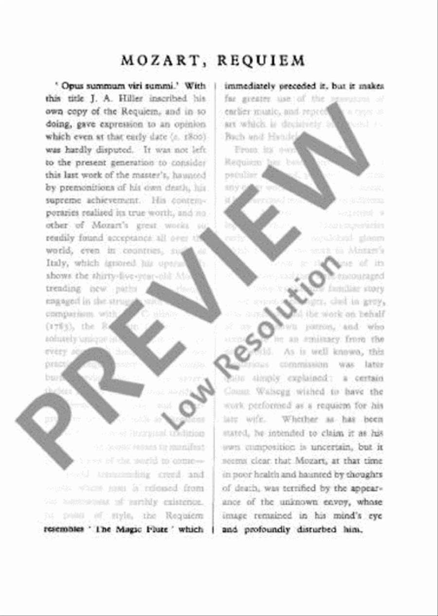 Requiem Choir scores gallery preview page 4