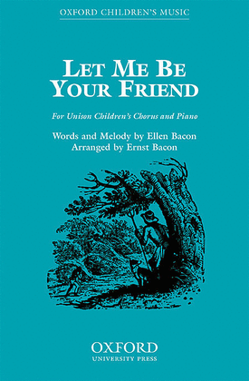 Book cover for Let me be your friend