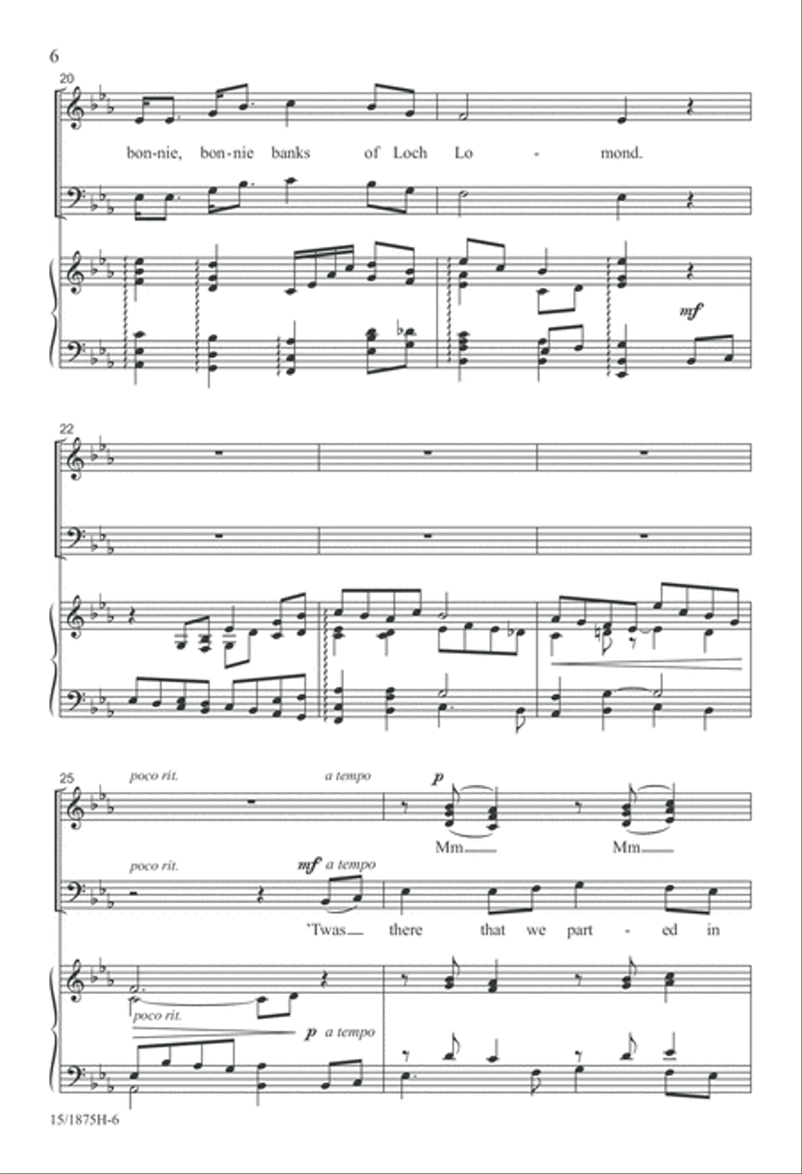 Loch Lomond 4-Part scores gallery preview page 7