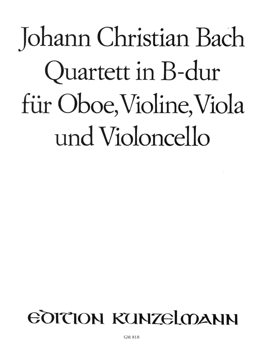 Quartet Oboe scores gallery preview page 1