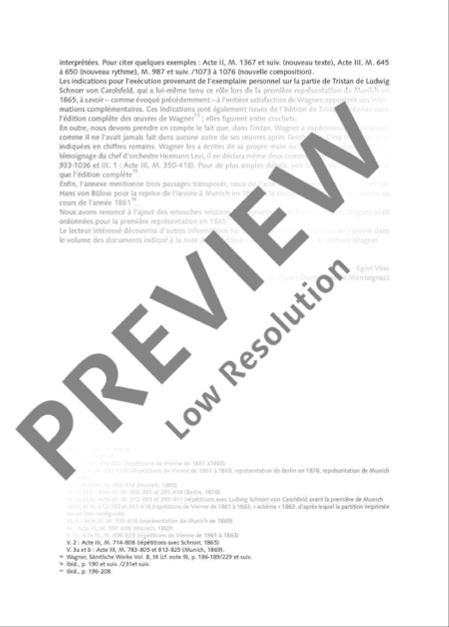 Tristan und Isolde Trumpet scores gallery preview page 12