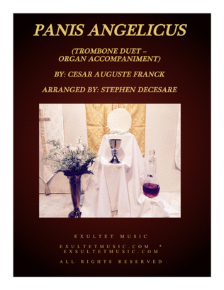 Book cover for Panis Angelicus (Trombone Duet - Organ Accompaniment)