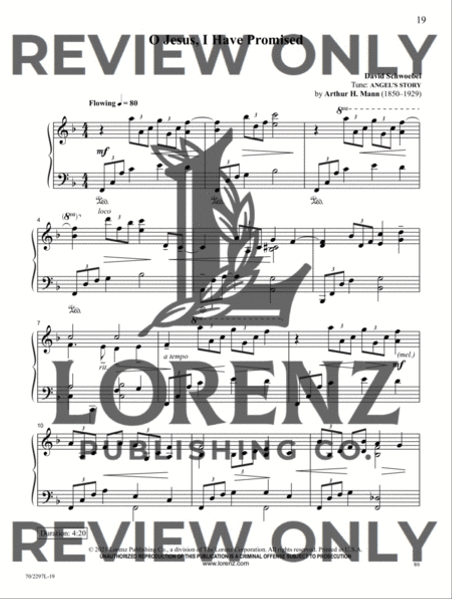 I Surrender All Piano Solo scores gallery preview page 12